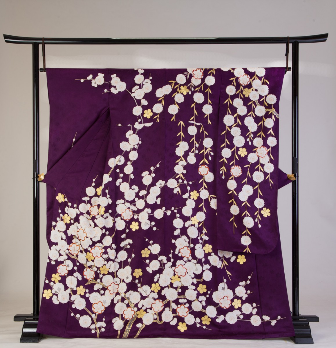 立梅に枝垂れ桜3