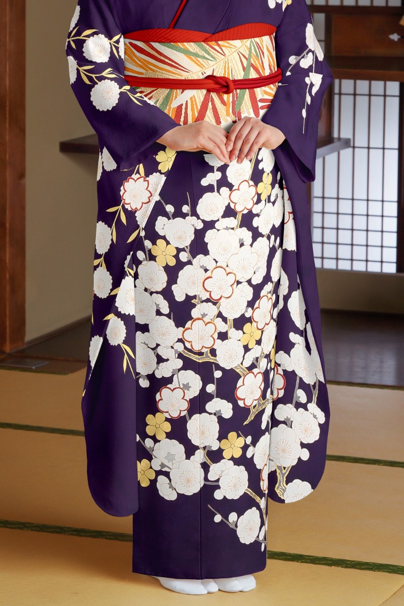 立梅に枝垂れ桜4