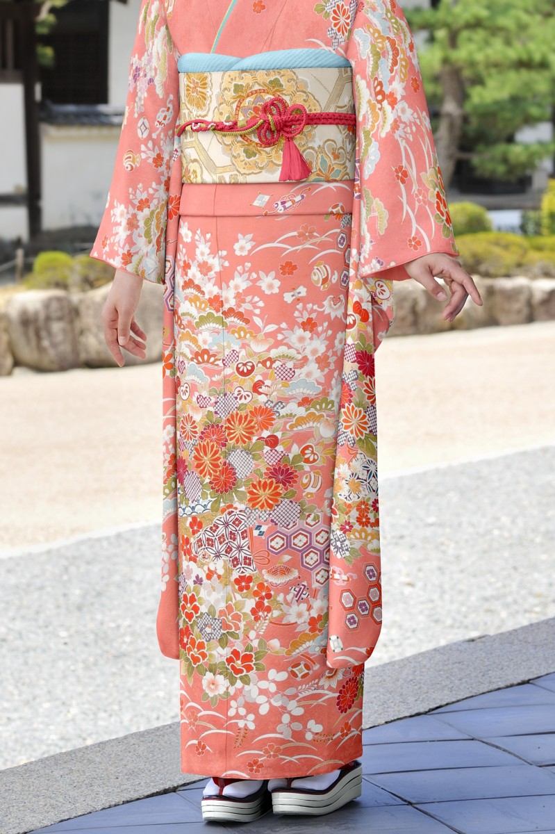 几帳に草花文4