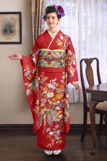 花篭に草花
