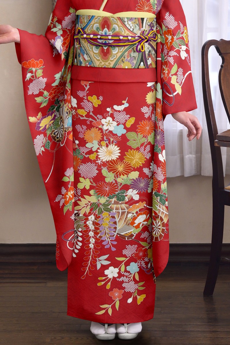 花篭に草花4