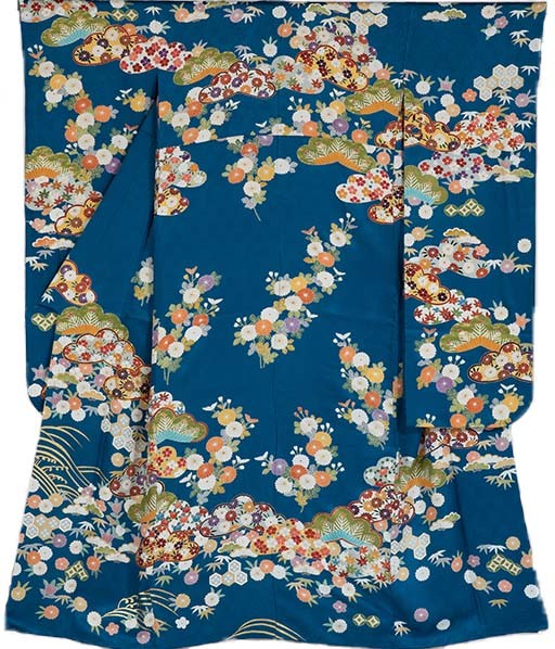 松取りに小花文様2