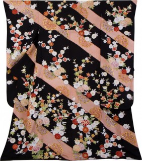花丸草花に疋田斜取