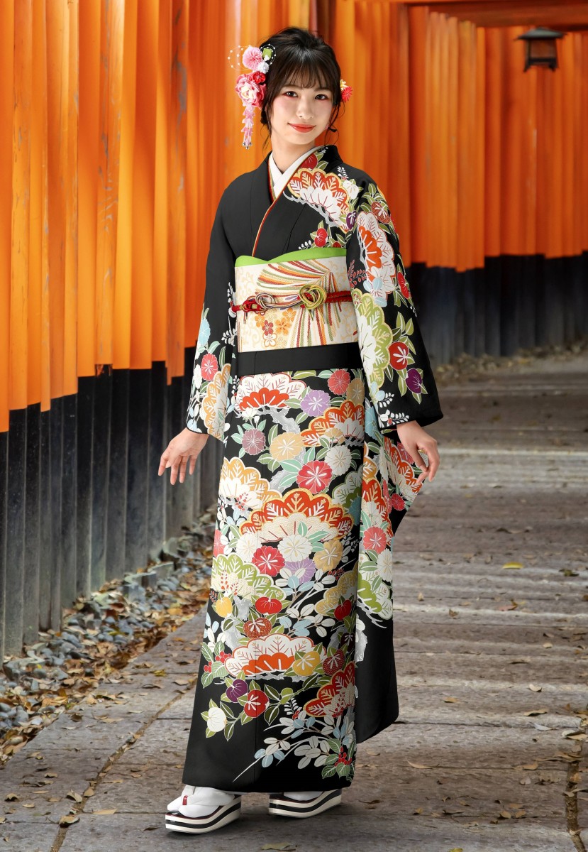 松に橘草花1