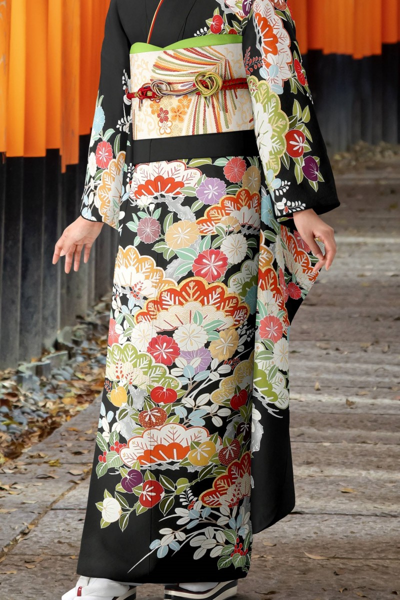 松に橘草花3