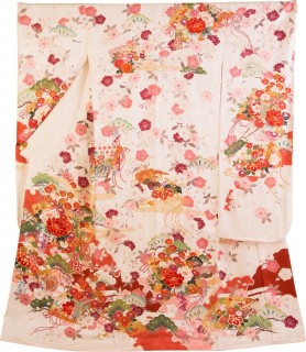 緋扇草花しだれ桜