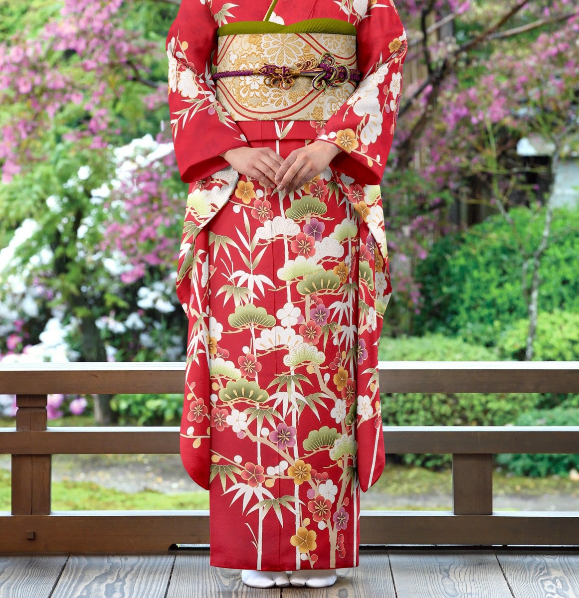 刺繍松竹梅4