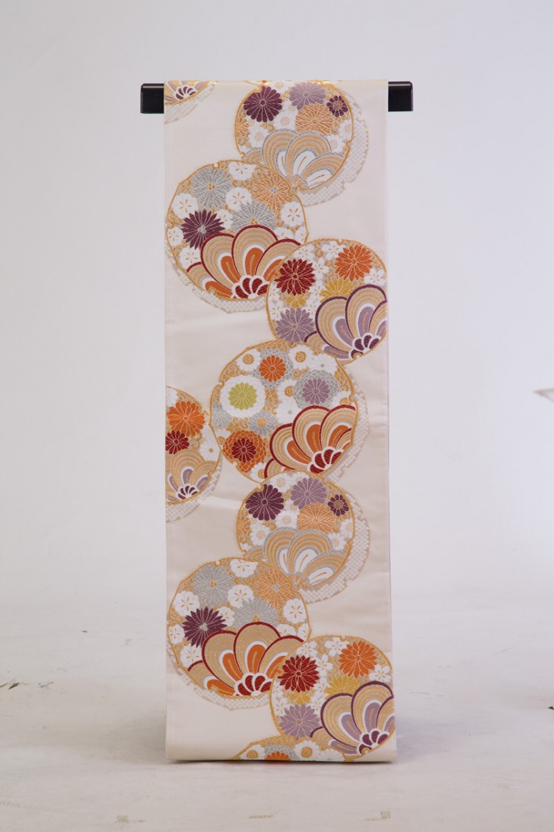 京紅型牡丹御所車4