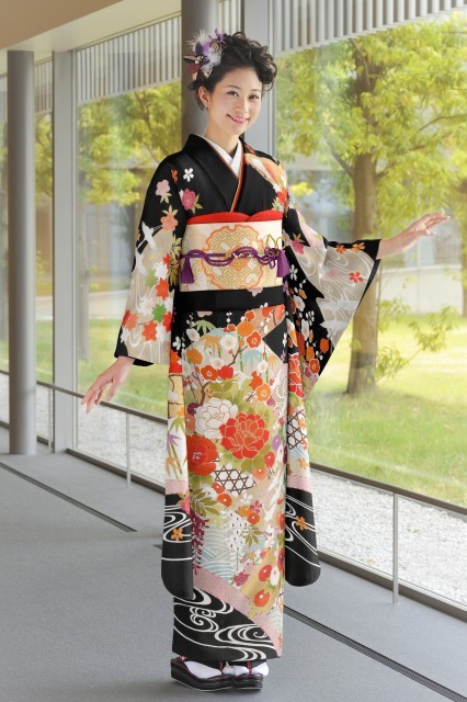牡丹草花に松皮山取り1