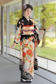 牡丹草花に松皮山取り